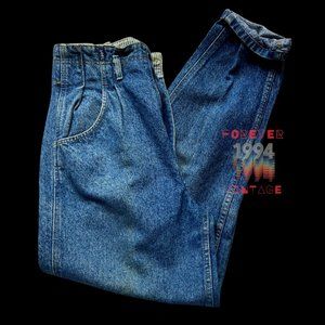 VINTAGE 80'S 90'S High Waisted Jeans SIZE 10 28 X 31